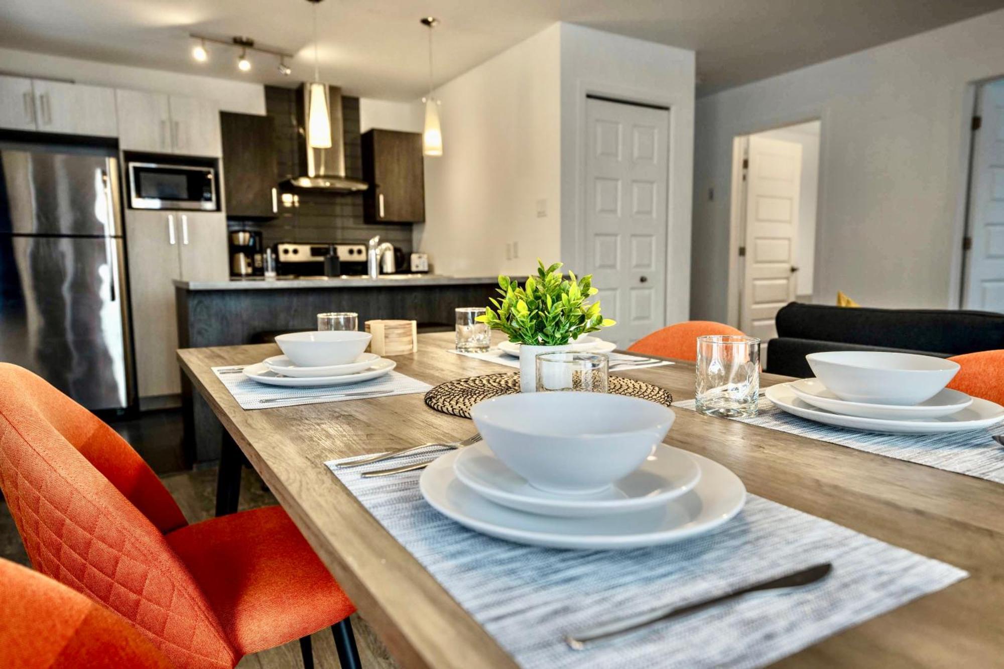 Apartment Modern 2br 4 Beds Ac Wi-fi Free Parking *