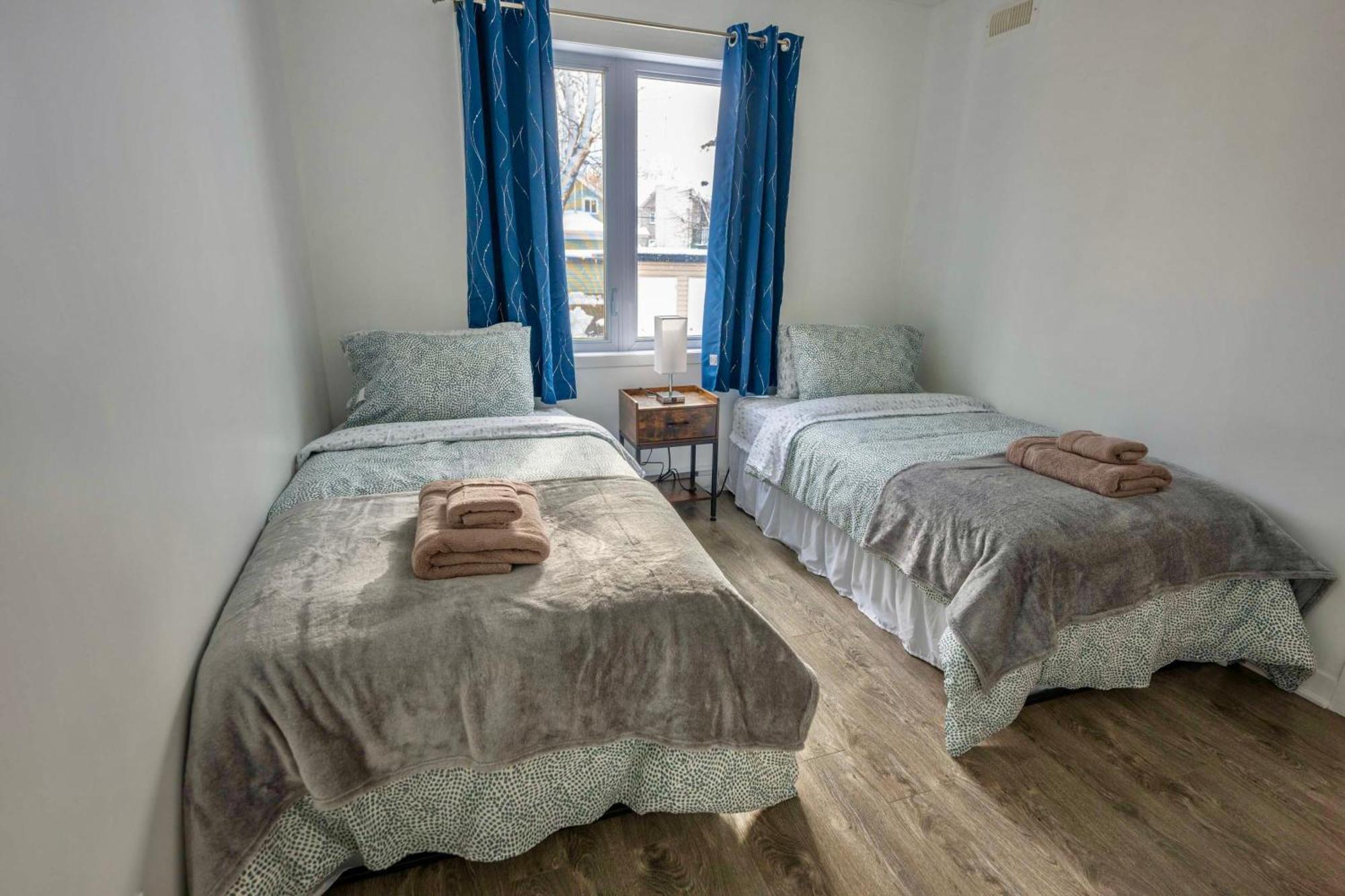 Modern 2br 4 Beds Ac Wi-fi Free Parking